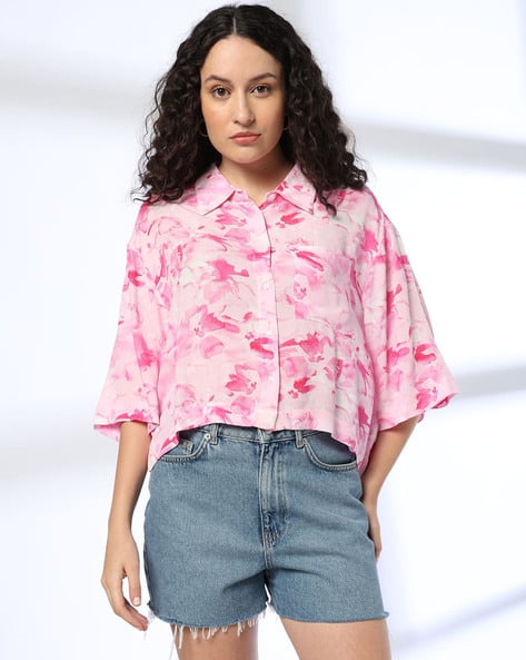Lee Cooper Women Printed Relaxed Fit Shirt