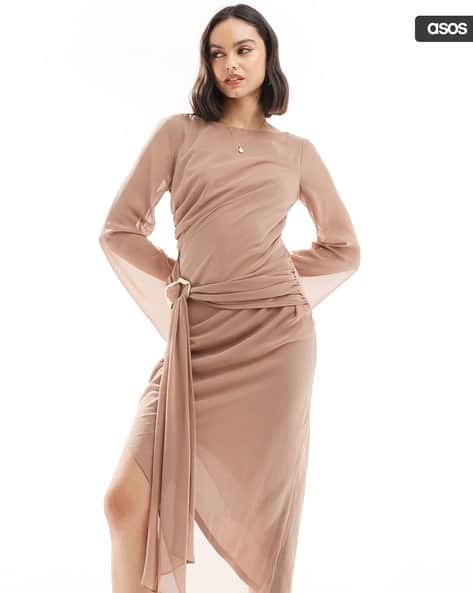 Buy Pink Dresses for Women by ASOS DESIGN Online | Ajio.com
