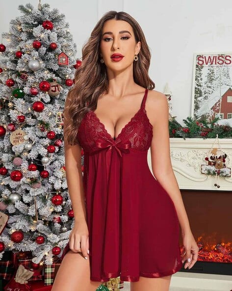 Women Lace Babydoll