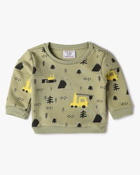 inf frendz Graphic Print Regular Fit Crew-Neck Sweatshirt-picture-26