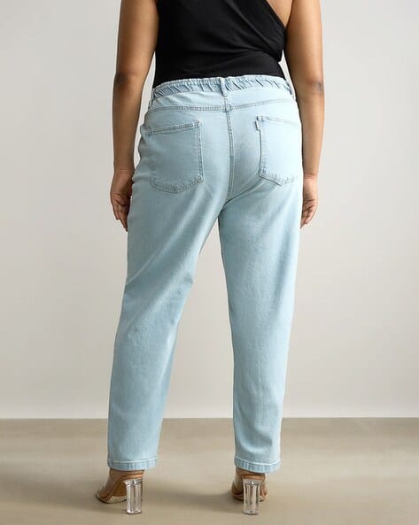 Womens Jeans Topshop Jeans Plus Size Women Plus Size High-Rise - Main Image
