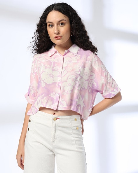 Women Floral Print Relaxed Fit Shirt