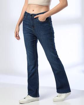 Buy Blue Jeans Jeggings for Women by MADAME Online
