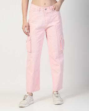 cosmic trio Women Loose Cargo Pants-picture-46