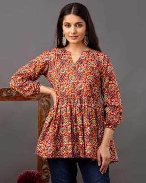 nishabd Women Floral Tunic-picture-29