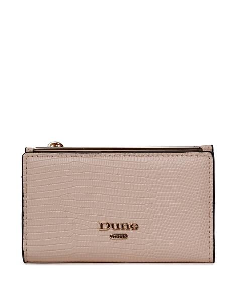Dune London Women Katrice Croc-Embossed Bi-Fold Wallet
