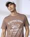 Men Graphic Print Regular Fit Cotton Crew-Neck T-Shirt