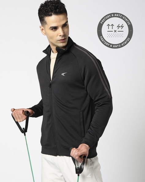 Men Regular Fit Training Jacket