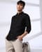 Men Slim Fit Shirt with Patch Pocket