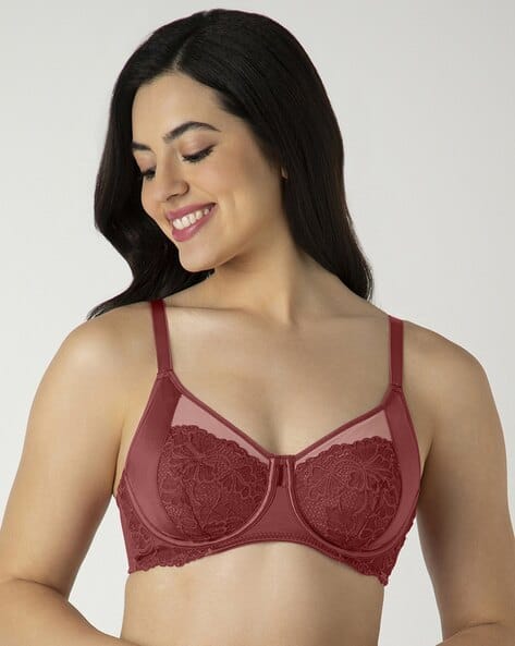 Woman Lace Minimiser Bra