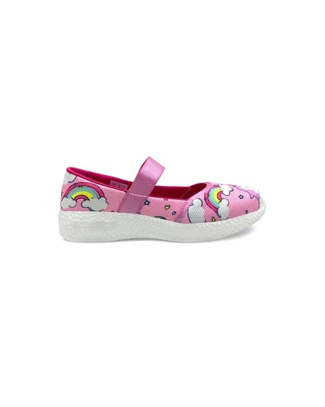 Girls Unicorn Print Slip-On Casual Shoes