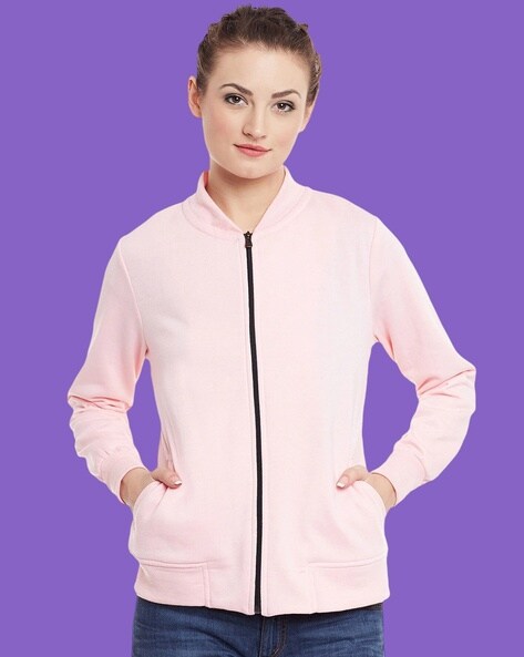 Buy Pink Jackets Coats for Women by Belle Fille Online Ajio