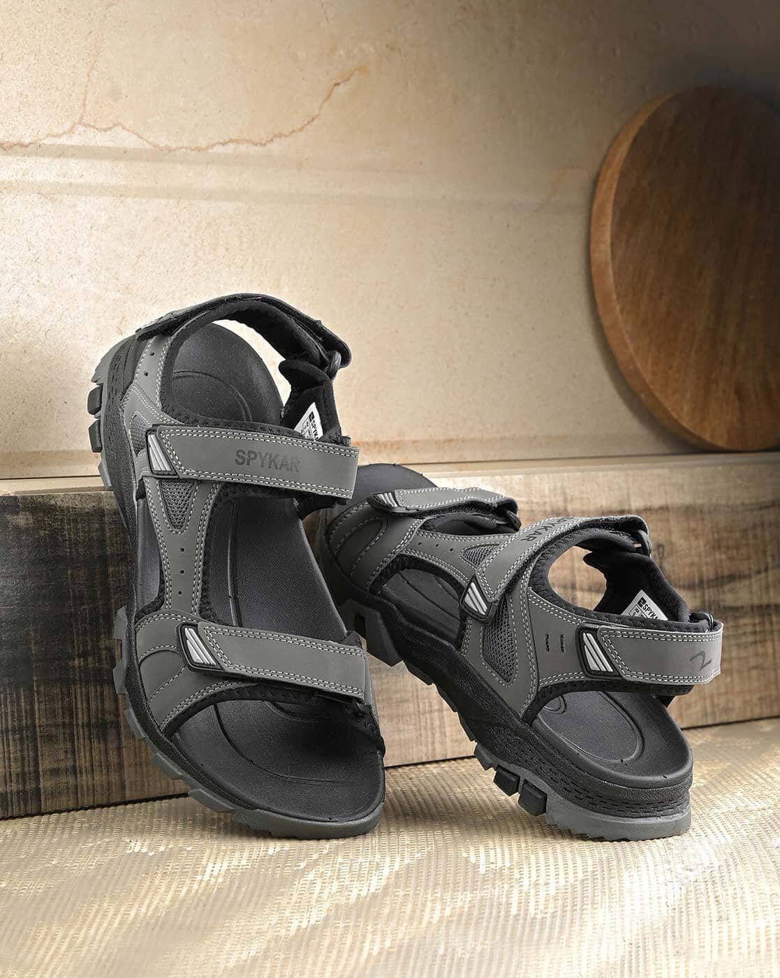 Mens Sandals Dark Gray Sandals Buy Grey Sandals For Men By