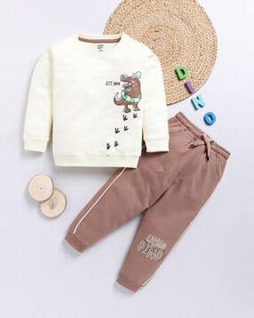 toonyport Boys Graphic Pants & T-shirt Set-picture-34
