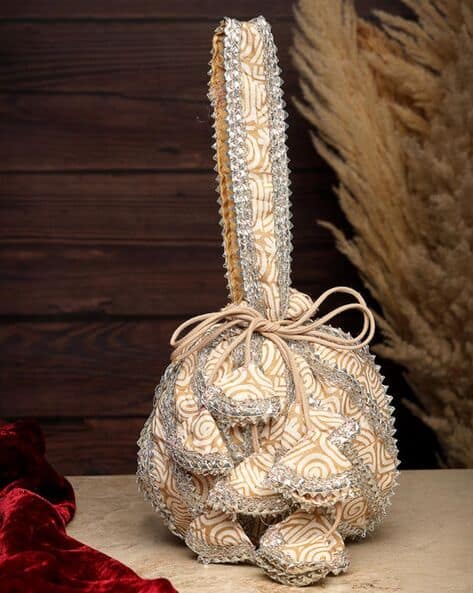 DHROHAR Women Embellished Potli Bag
