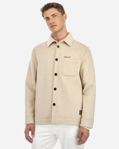Buy Beige Jackets & Coats for Men by La Martina Online | Ajio.com