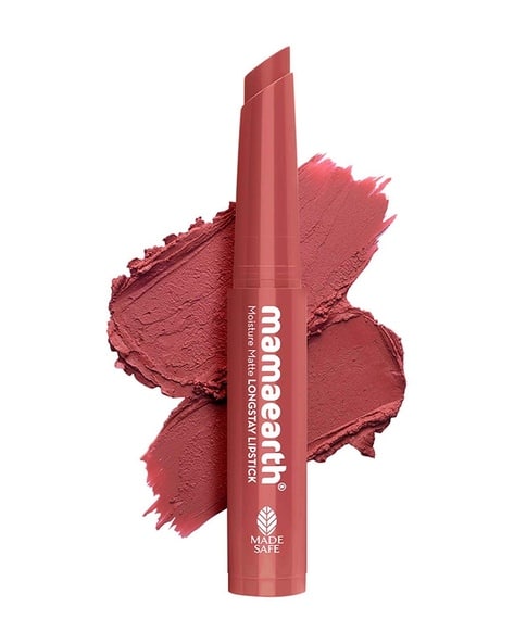 MAMAEARTH Moisture Matte Longstay Lipstick - 01 Carnation Nude