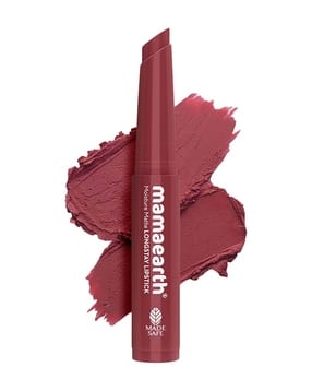 mamaearth Moisture Matte Longstay Lipstick - 02 Plum Punch-picture-27