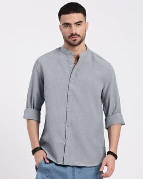 Buy Grey Shirts for Men by SHOWOFF Online | Ajio.com