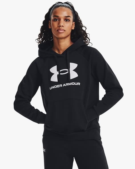 Buy Black Sweatshirt Hoodies for Women by Under Armour Online