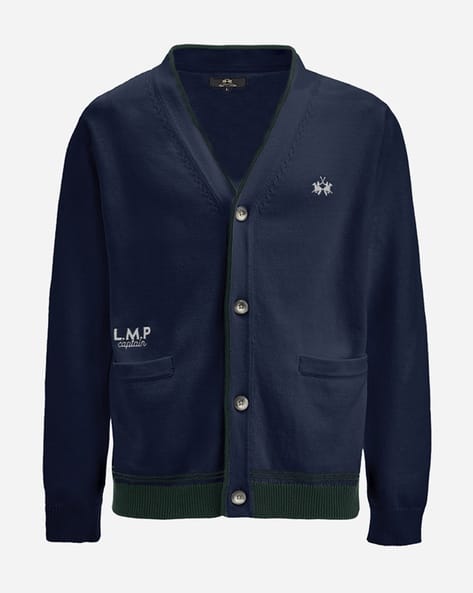Buy Navy Blue Sweaters & Cardigans for Men by La Martina Online 