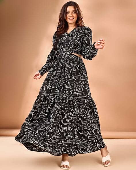 Buy ptvize Women Indian Fit and Flare Dress Online | Ajio.com Buy ptvize Women Indian Fit and Flare Dress Online | Ajio.com