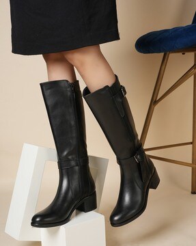 Knee length boots online online
