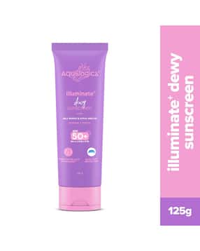 aqualogica Illuminate + Dewy Sunscreen SPF 50+ PA++++ with Wild Berries and Alpha Arbutin-picture-53