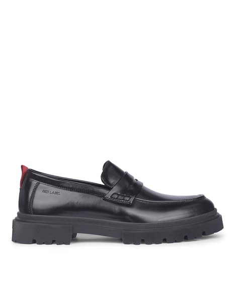 Bata Men Round-Toe Slip-On Shoes