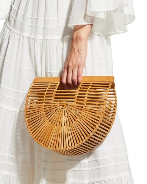 Cult Gaia fashion Bamboo Ark Handle Bag