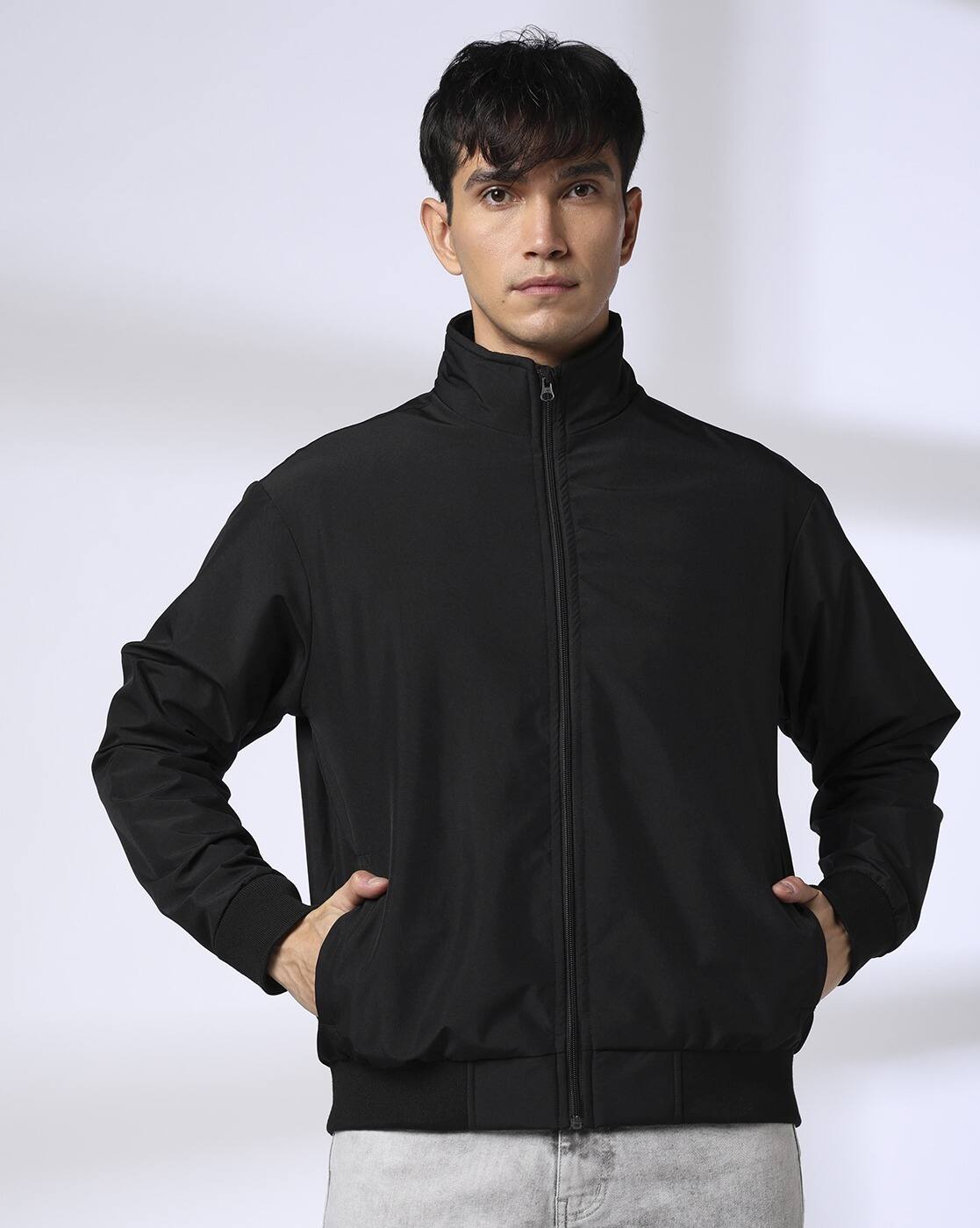 Buy DNMX FOR TRENDS SELECT Men Zip-Front Regular Fit Bom Online