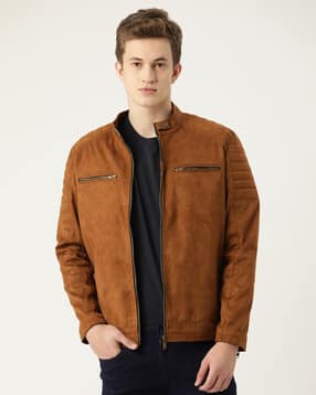 leather retail Men Bikers Jacket-picture-40
