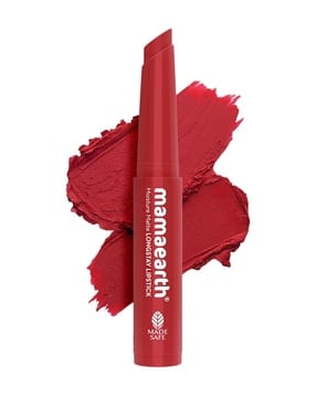 mamaearth Moisture Matte Longstay Lipstick - 08 Pink Tulip-picture-11
