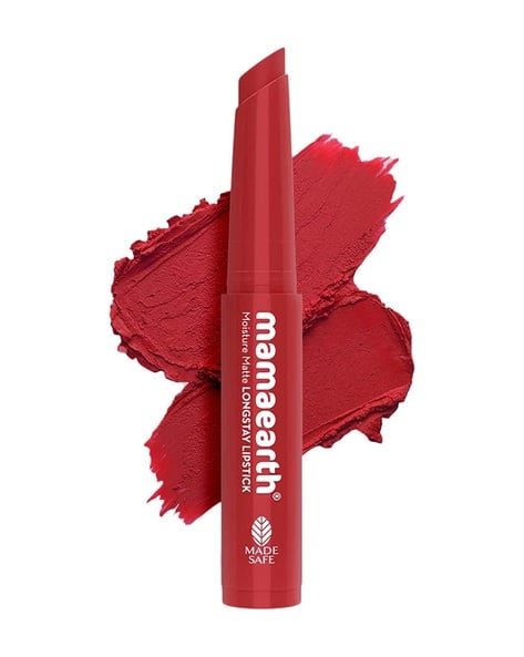 MAMAEARTH Moisture Matte Longstay Lipstick - 08 Pink Tulip