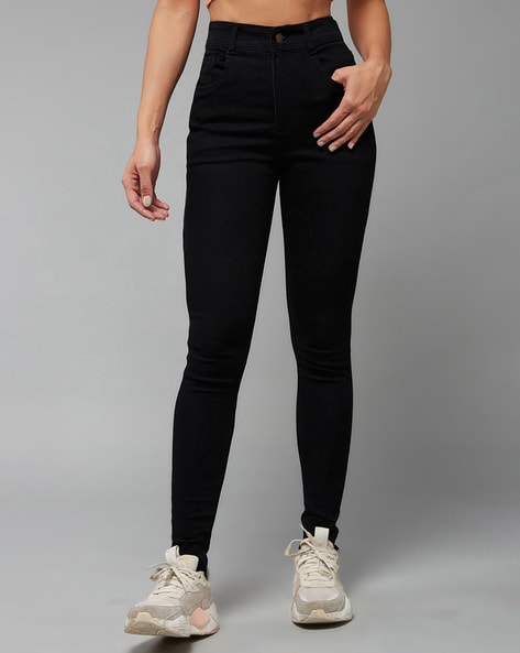 Miss Chase Women High-Rise Slim Fit Jeans