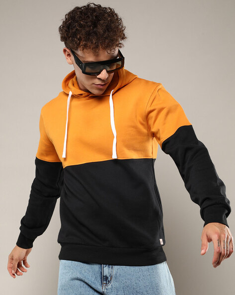 Mens colour block sweatshirt best sale