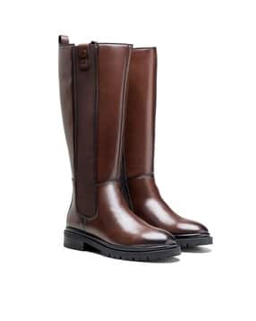 Knee-Length Boots with Synthetic upper-image-25
