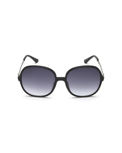 GUESS Women UV-Protected Round Sunglasses-GU7844 59 01B