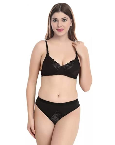 Fashion Comfortz Indian Bra and Panty Set