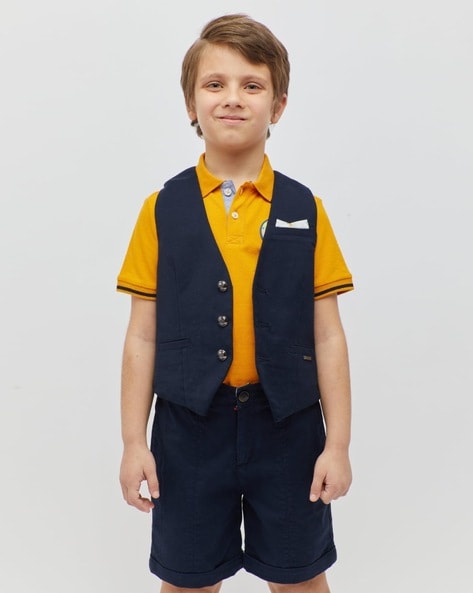 One Friday Boys Sleeveless Jacket