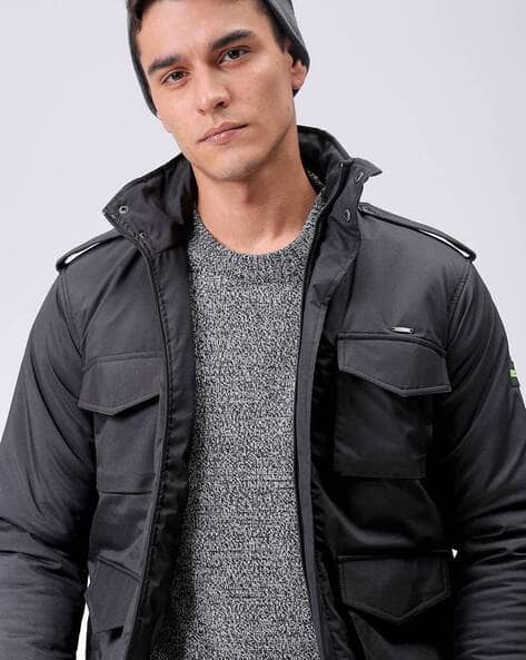 Buy Black Jackets Coats for Men by The Indian Garage Co Online