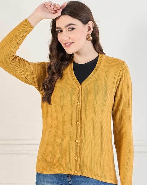 Women Self-design Cardigan