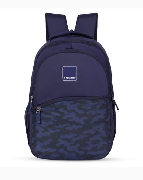 Priority Men Camouflage College Backpack with Raincover -   35L