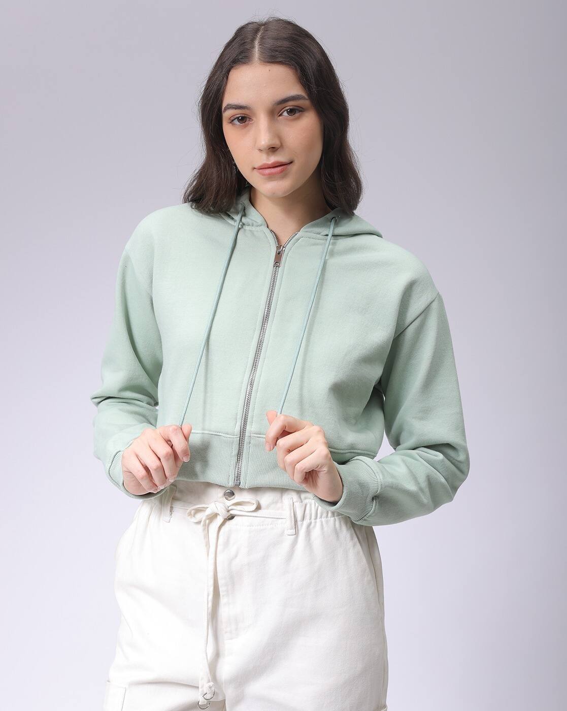 Buy FREEHAND Women Relaxed Fit Zip-Front C Online | Ajio.com