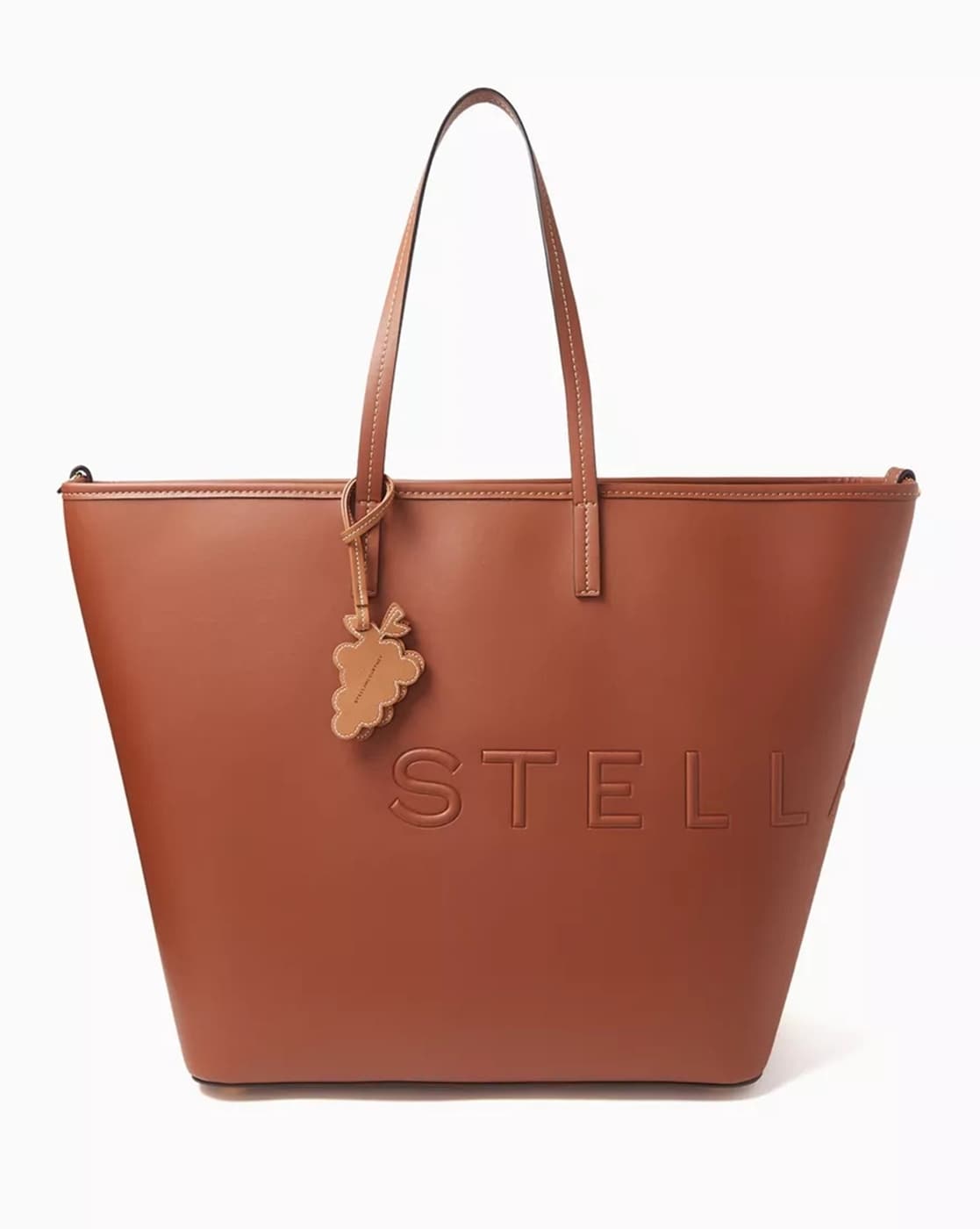 STELLA McCARTNEY (ステラマッカートニー) 502793 W8542 2800TOTE BAG LOGO ALTER MAT  むずかしく TAUPE ブラウン グレージュ エコレザー