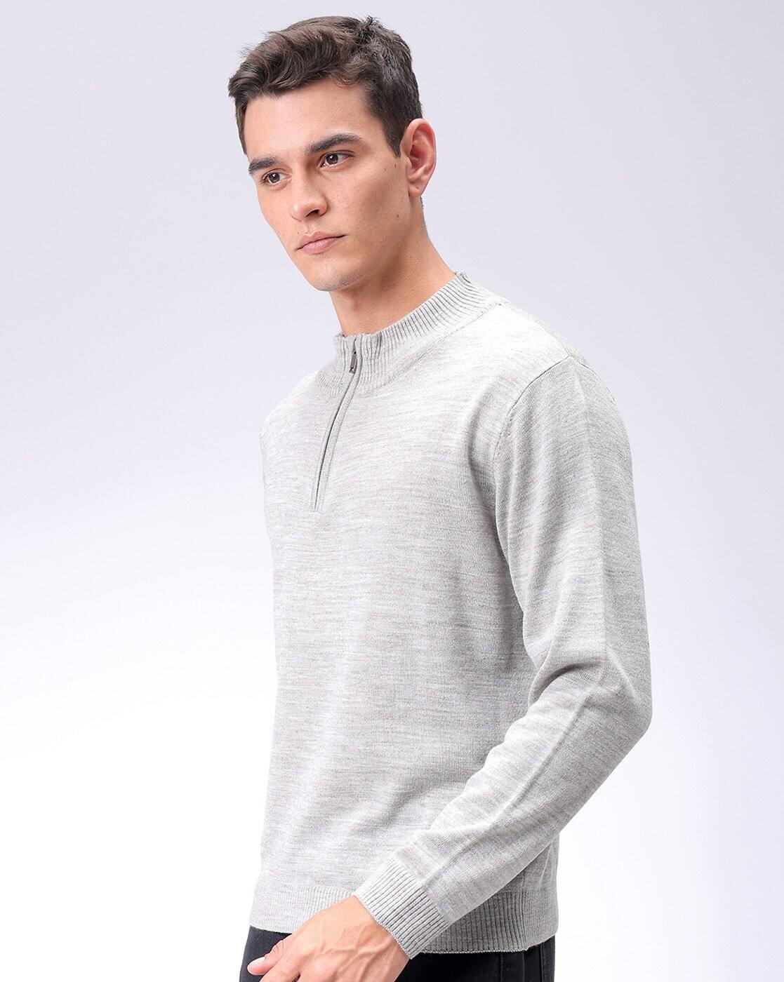 Buy Light Grey Sweaters & Cardigans for Men by The Indian Garage