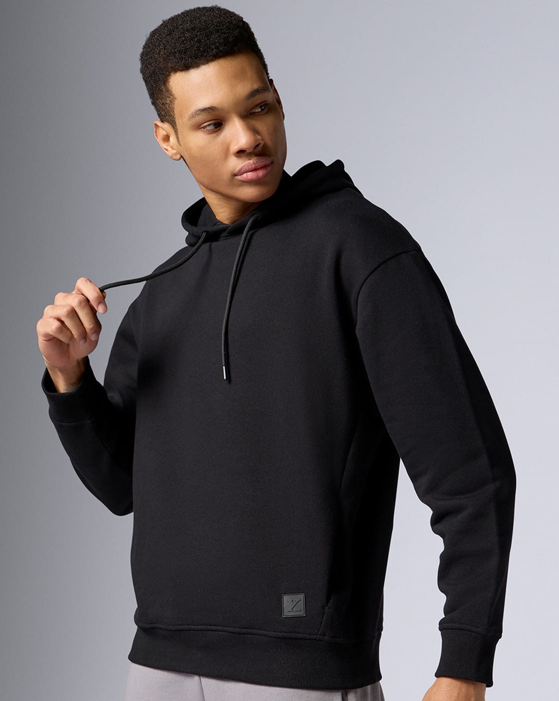 Buy Pitch Black Sweatshirt & Hoodies for Men by XYXX Online | Ajio.com