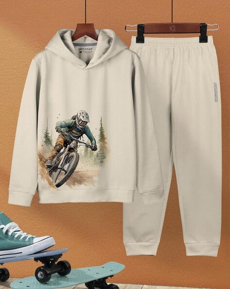 Hellcat Men Graphic Pants & T-shirt Set