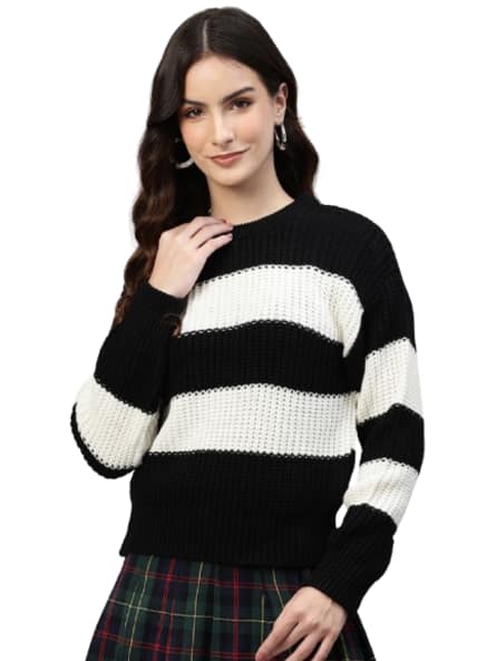 Buy Brown Sweaters & Cardigans for Women by ONE FEMME Online