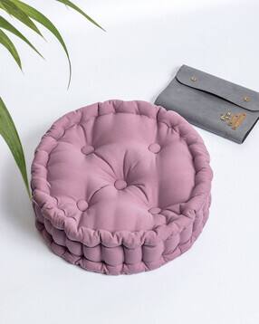 skanda fab Round Floor Cushion 16"x16"-picture-38